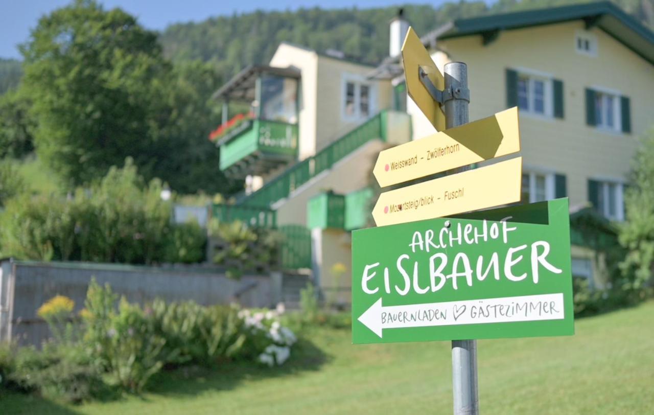 Вилла Archehof Eislbauer - Bauernhof Fuer Die Seele! Санкт Гильген Экстерьер фото